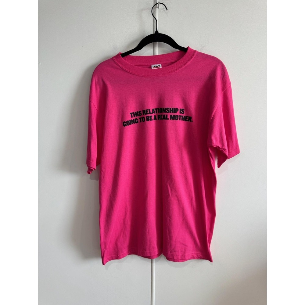 VTG Monster-In-Law Jennifer Lopez Shirt Mens Medium Pink Anvil Movie Tee T-Shirt